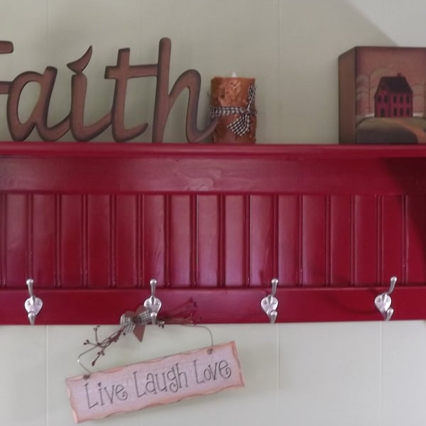 Country Coat Rack Etsy