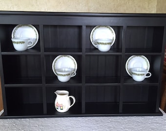 Tea Set Display Shelf, Coffee Mug Shelf Display, Tea Rack, Saucer