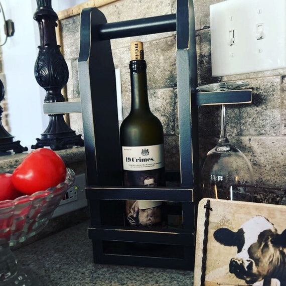 Travel Wine and Glass Holder