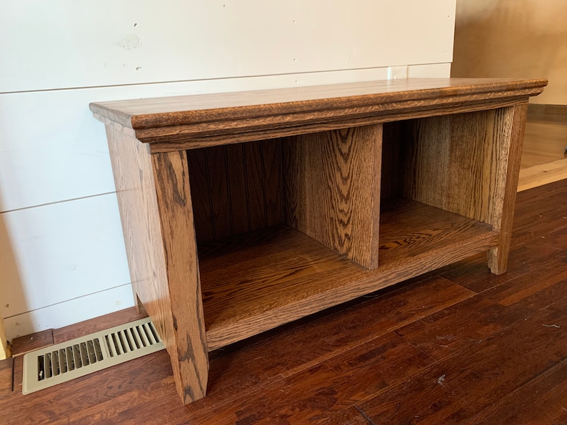 Ekbänk i mudroom: Förvaring av sko i sliten entré bild 8