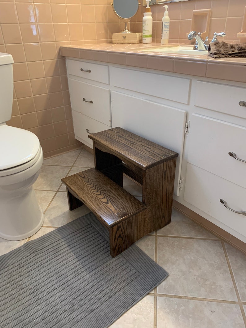 Bathroom Step Stool Bedroom Step Stool Dog Stairs Etsy