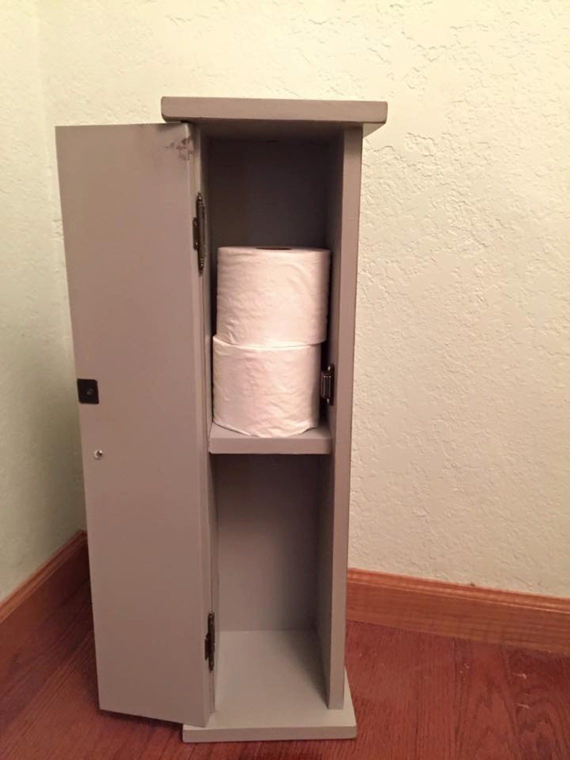 Primitive Toilet Paper Storage for the Floor Bathroom Etsy