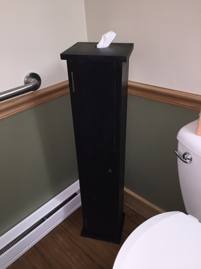 Tissue Box Cover With Toilet Paper Storage Tissue Holder Etsy