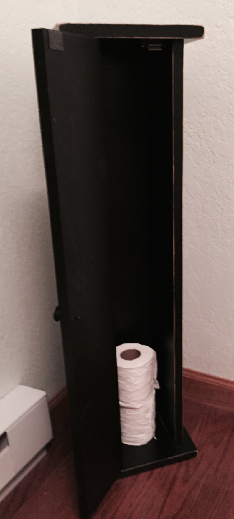 Primitive toilet paper Floor Standing Storage Etsy