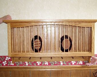 Oak plate rack insert new arrivals