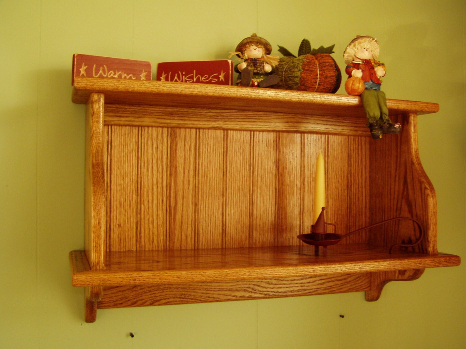 30 Solid Oak Country Cupboard Kitchen Wall Shelf Wall Etsy