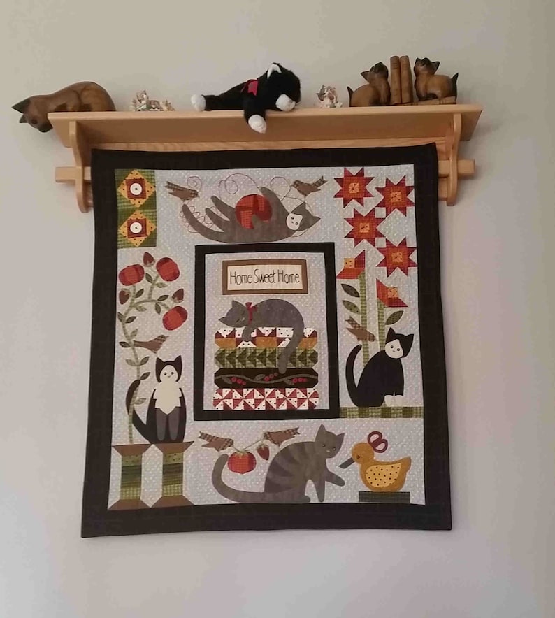 Quilt Hanger 48 Inch Oak Rack Wall Hanging Room Decor