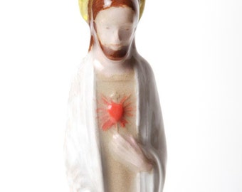 Jesus Hand Painted Ceramic Hanging Ornament