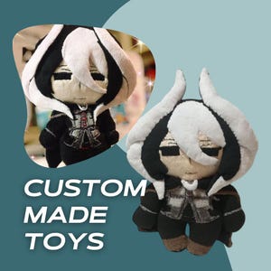Custom plushies from cartoon or photo. Customized plush toys, gift for kids and adults, stuffed toys, anime plush dolls, soft toy to order
