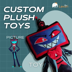 Custom Plush Commission: Handmade Anime & Cartoon Plushie