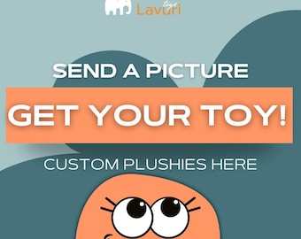 Сustomize your own stuffed animal. Bespoke plush toys, soft toys drawing, toy from picture, toys to order, plush commission, birthday gift
