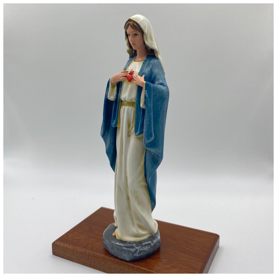Immaculate Heart of Mary Statue | Handcrafted Catholic Virgin Mary ...