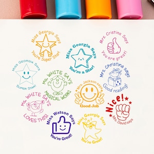 Teacher Stamp,From The Classroom of Teacher Stamp,Personalized Teacher Stamps,Teacher Comments Stamp,Best Reviews Teacher Stamp,Teacher Gift
