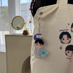 Kpop Keychain - Kpop Charms - Kpop merchandise - Idol group keychain - Kpop Fan merch