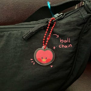 Ballchain Kpop Keychain - Kpop Charms - Kpop merchandise - Idol group keychain - Kpop Fan merch