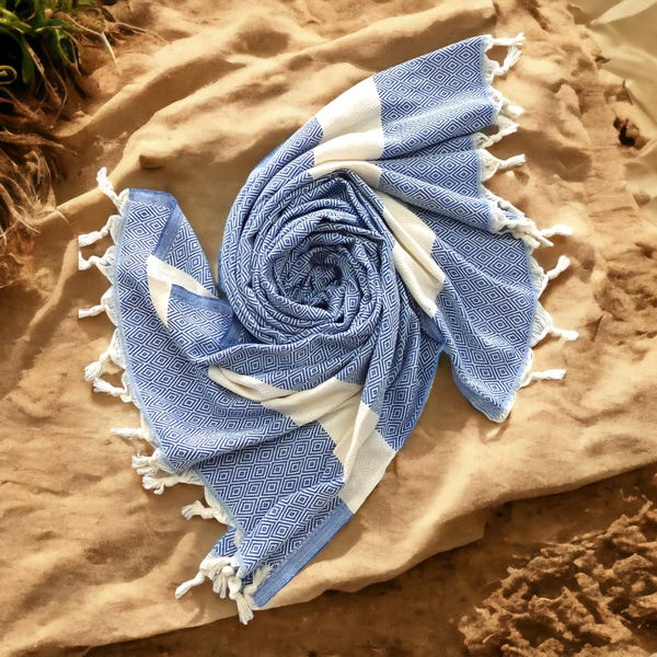 Toalla de playa turca personalizada, regalos personalizados, regalo de despedida de soltera, regalo de boda, regalo de Navidad