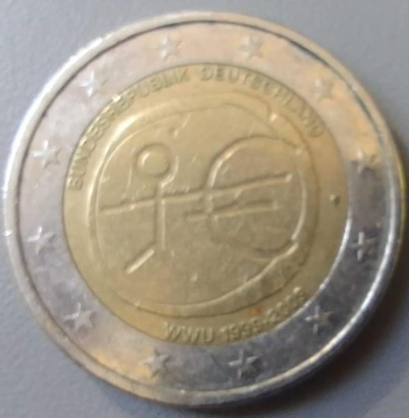 1999年　ヨーロッパ通貨統合記念コイン　2セット 1999 2 Euro Coin France - Highly Rare Collectible - Etsy 日本