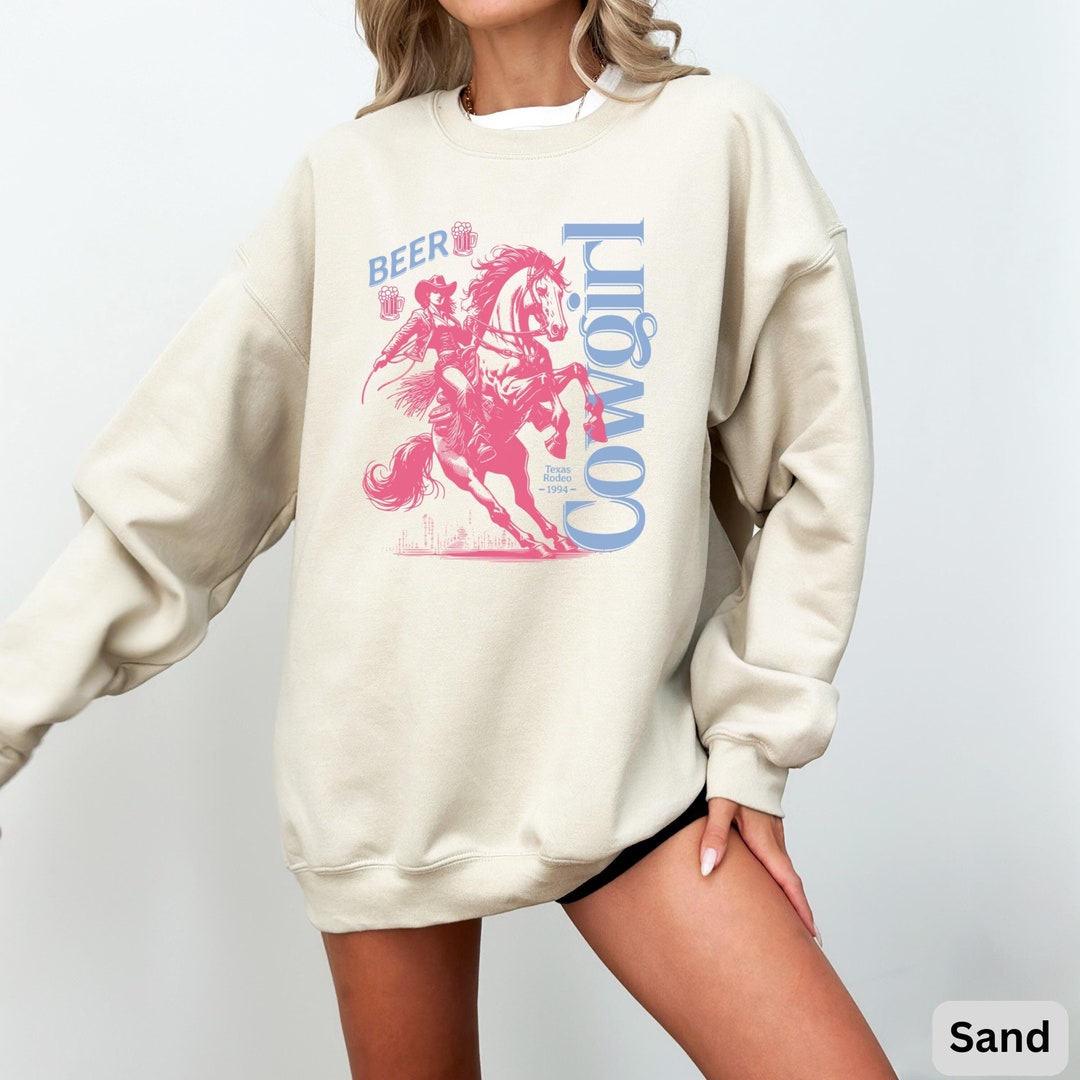 Cow Girl Pink Sweater main image 0