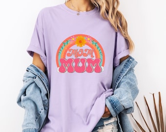 Rainbow Mum - Cool Mum Collection, Mama Sweatshirt, Mum Christmas Gift, Mothers Day Gift, New Mom Gift, Mummy Sweater, Mum Birthday Gift