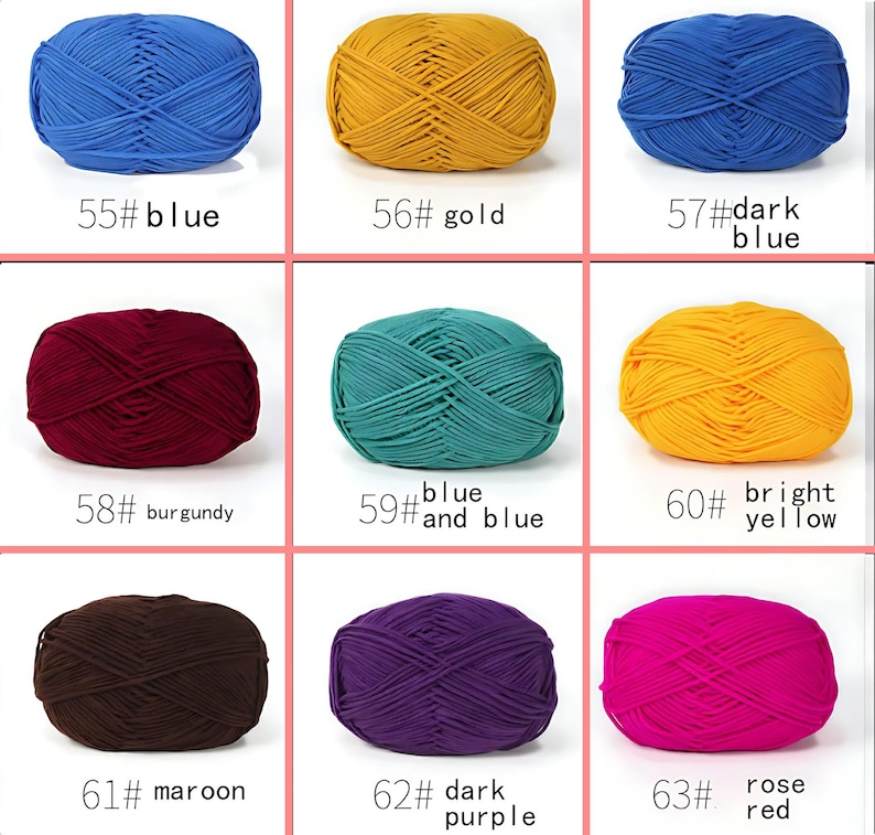 4 Ply Milk Cotton Yarn for Crochet, Amigurumi, and Punch Needling NEW ...