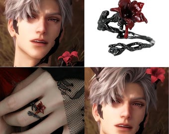 Love and Deepspace ring accessories Xavier Couple rings Zayne Wedding rings Rafayel Sylus Seiya, Rei, Homura, Shin, Shin Seung-ho, Lee Seung-un, Kim Woo, Jin Woo