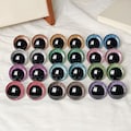 16-18-20-25-30-35-40mm Sparkling 3D Safety Eyes Cross-eyed - Doll Making Crocheting and Amigurumi (2pairs /1 pair) product logo