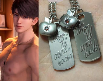 Love and Deepspace ring Love and DeepSpace Caleb Necklace Fine Accessories,Valentine&#39;s Day gift,High quality necklaces Seiya, Rei, Homura, Shin, Shin