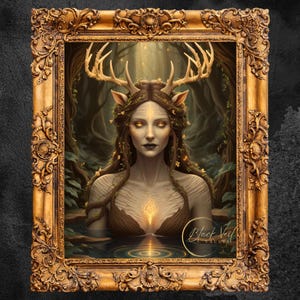 Mystical Forest | Bohemian Home Decor | Nature-Inspired Wall Art | Ideal for Fantasy Lovers | Perfect Gift for Celebrations