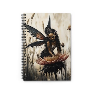 Fairy Fantasy Spiral Notebook - Ruled Line, Journal for Writers, Gift for Artists, Sketchbook, Home Decor, Magical Notepad