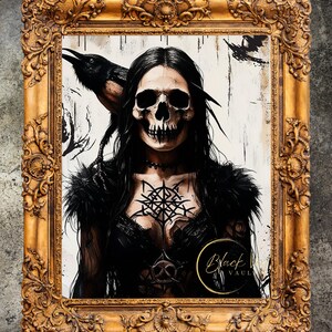Nordic Witch | Dark Fantasy Art | Dark Arts