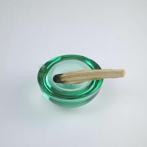 Iittala Ballo Emerald Green Glass Tealight Holder by Annaleena Hakatie, 1990s Finnish Design