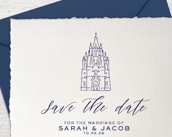 San Miguel De Allende Wedding Invitation Template | Hand Drawn ...