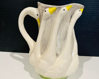 Gaggle of goose pitcher