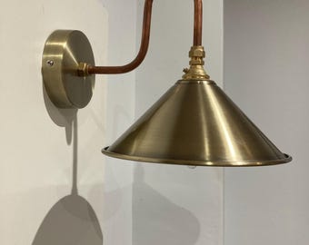 Opllo スタイリッシュな真鍮/銅のレトロウォールライト