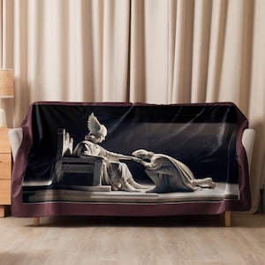Mercy and Justice - Sherpa blanket - Tolkien inspired art
