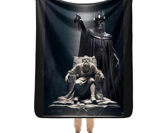 The Curse of Seeing - Sherpa blanket - Tolkien inspired art