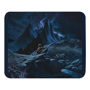 Light and High Beauty - Maus Pad - Tolkien inspirierte Kunst