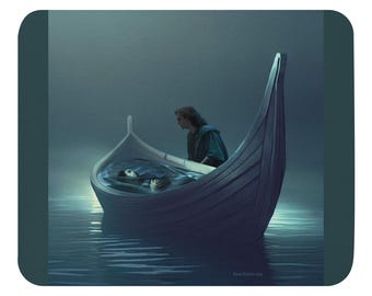 A Brother's Farewell - Mouse pad - Tolkien inspired art