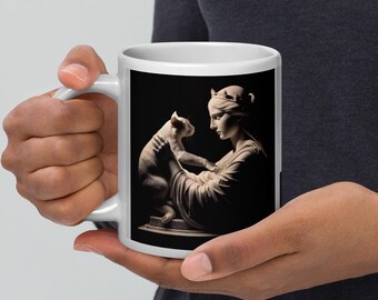 Reporting to Berúthiel - White glossy mug - Tolkien inspired art
