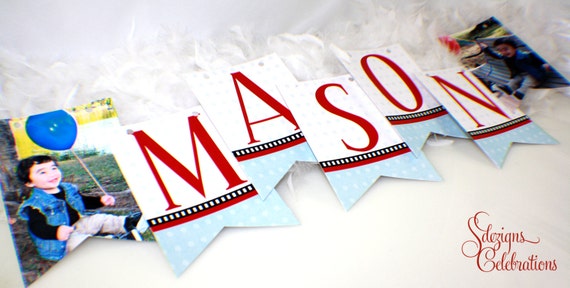 Custom Party Banner - Photo Strip theme Il_570xn