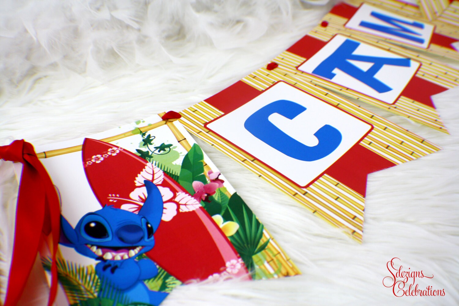 Lilo and Stitch Banner Party Banner Hanging Banner Beach | Etsy