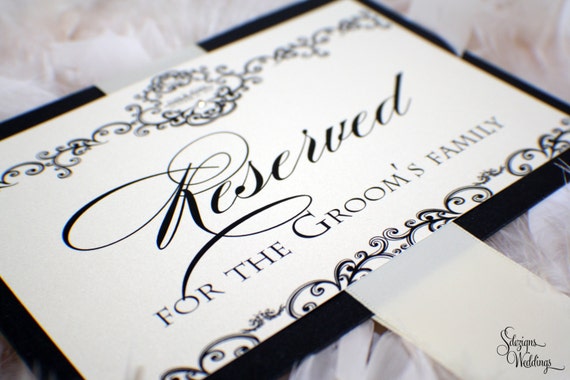 Personalized Chair Signs - Reserved signs Il_570xn