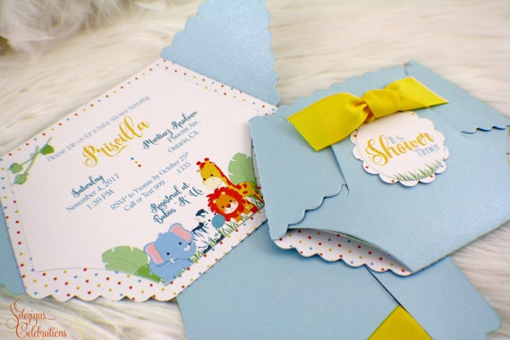 diaper invitation