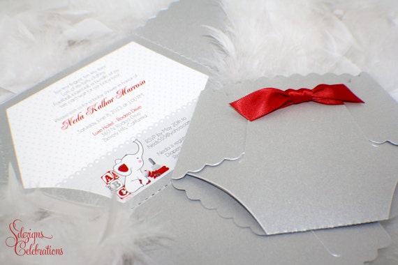 Diaper Baby Shower Invitation | Elephant Baby Shower Invitation | Toys Invitation | Baby Shower Invitation | Cute Elephant Invite | Blocks Il_570xn