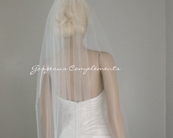 Single Tier Sheer Width 55" Cut Edge