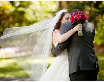 Clasico Velo de Novia Extra Ancho 275 cms