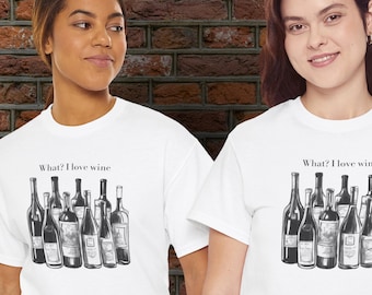Camiseta para amantes del vino, camiseta con botella de vino, camiseta con vino, camiseta con vino, regalo de vino, camiseta con alcohol, camiseta divertida con vino, camiseta con bebidas, camiseta con frases sobre vino, vino