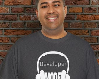 Camiseta de desarrollador, camiseta de programación, regalo para programadores, camiseta de informática, ropa para geeks tecnológicos, camiseta gráfica unisex