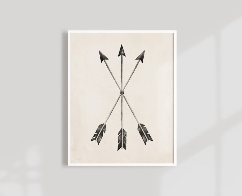 Arrows Art Print, 11x14 image 1