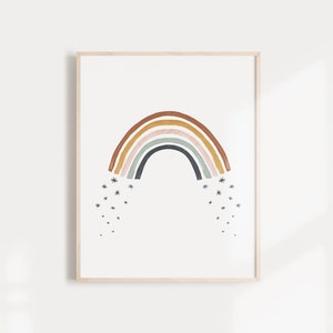 Twinkle Rainbow Art Print - 8X10